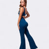 Jumpsuit Palace Push Up - Petrolio
