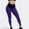Oasis Bicolor Leggings Push Up - Indaco