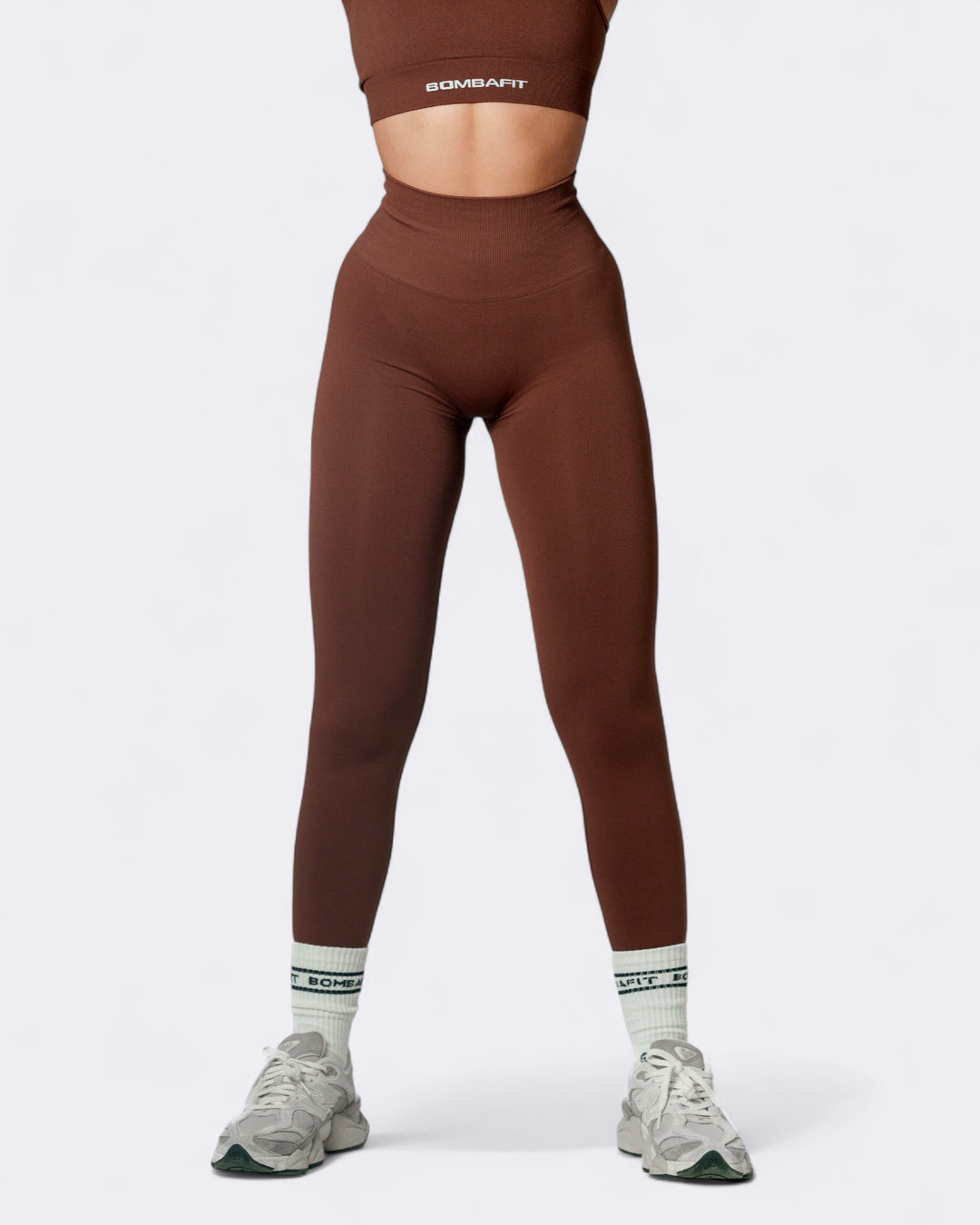Energy leggings push up - Cioccolato