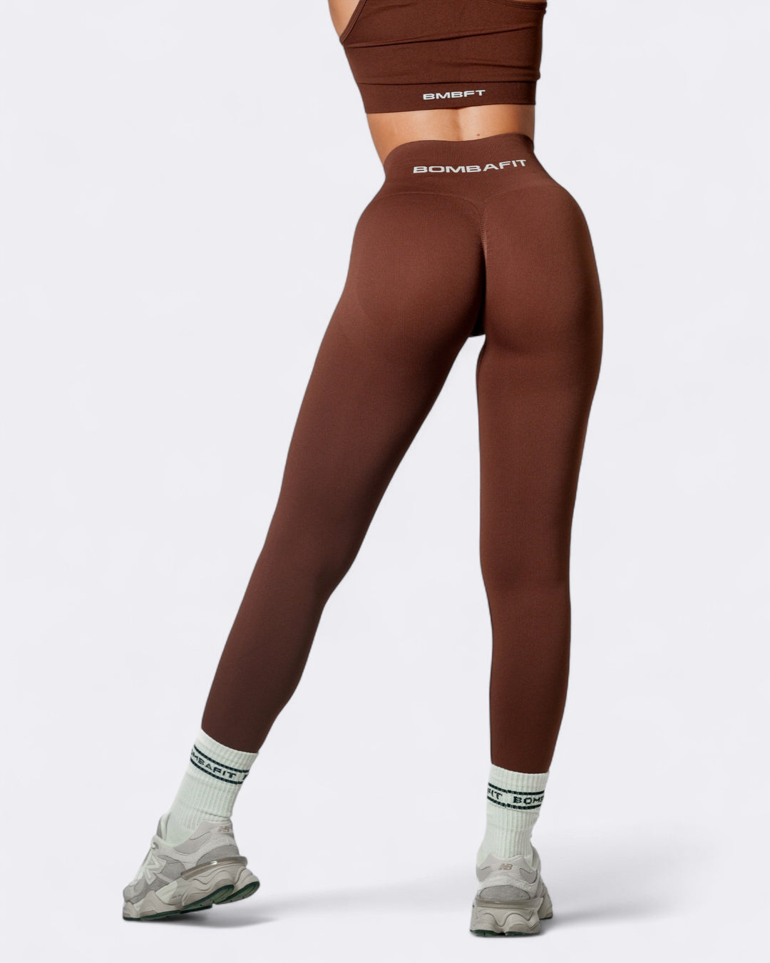 Energy leggings push up - Cioccolato