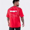 T-shirt Oversize Broken - Rosso