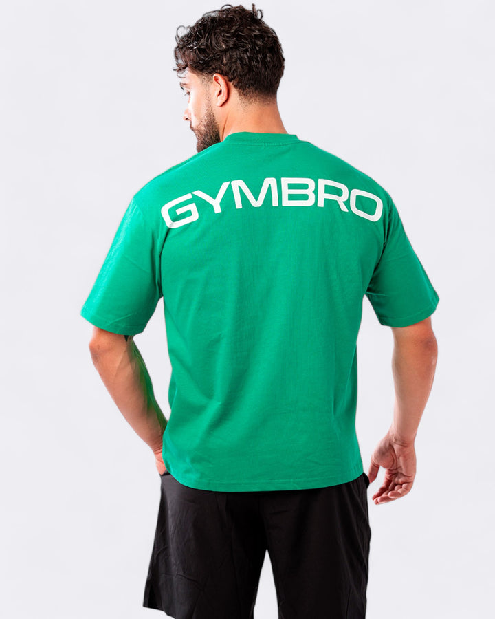 T-shirt Oversize Gymbro - Green Leaf