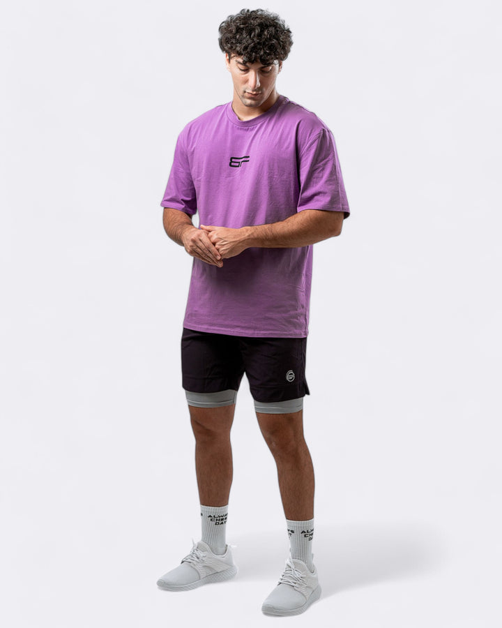 T-shirt Oversize Wars - Purple