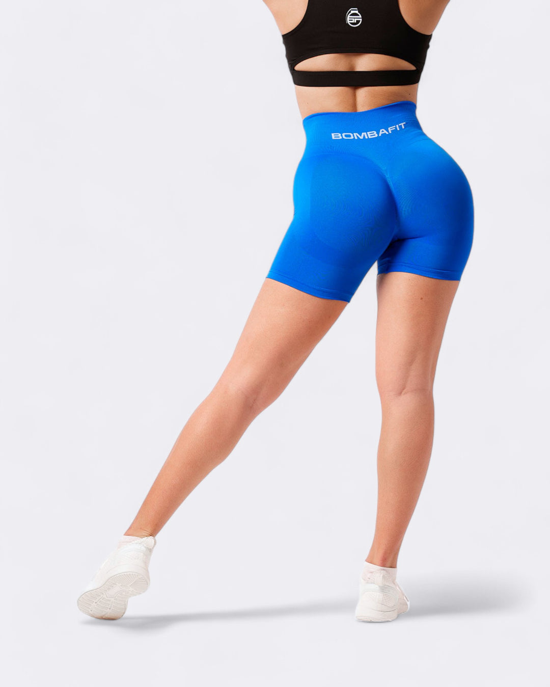 Energy Shorts Leggings - Blu Elettrico