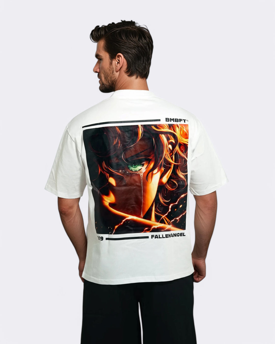 T-shirt Fallen Angel - Bianco