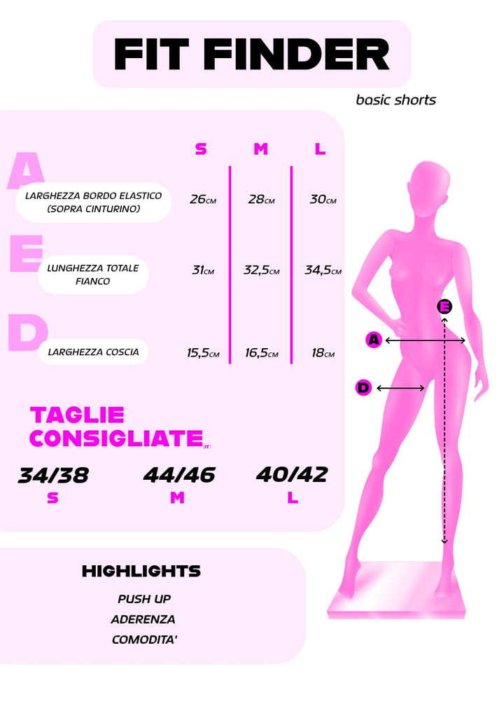 Basic Shorts Leggings - Coco