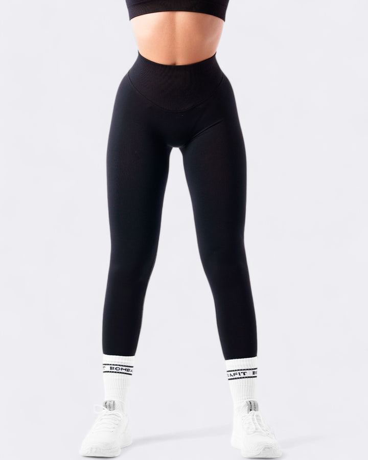 Infinity leggings Push up - Nero