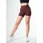 Basic Shorts Leggings - Bordeaux