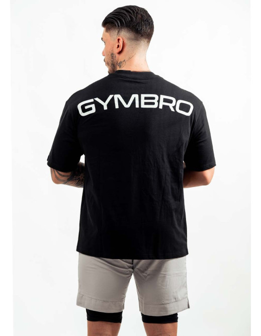 T-shirt Oversize Gymbro - Black