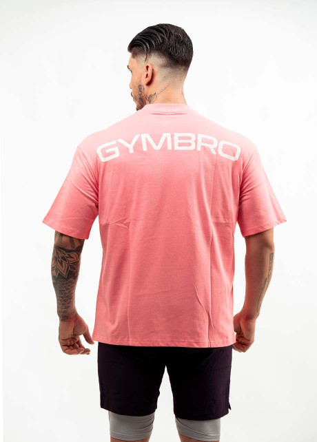 T-shirt Oversize Gymbro - Rosa