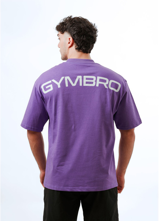 T-shirt Oversize Gymbro - Viola