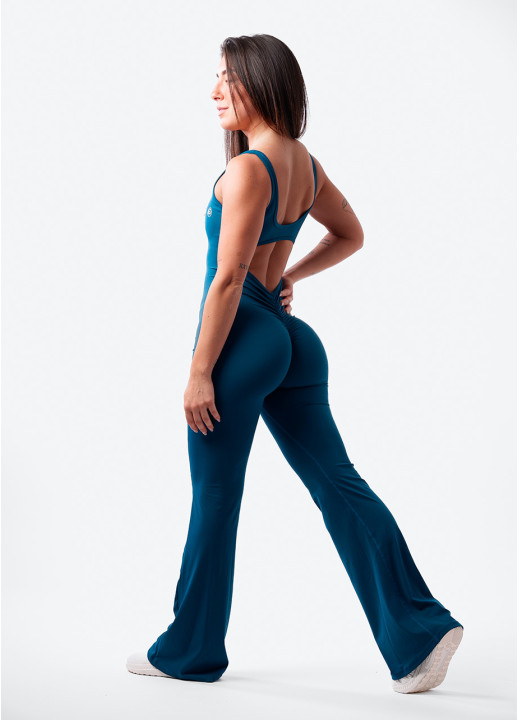 Jumpsuit Palace Push Up - Petrolio