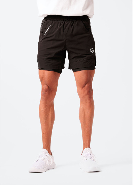 Pantaloncino Training Uomo - Nero - Triple black