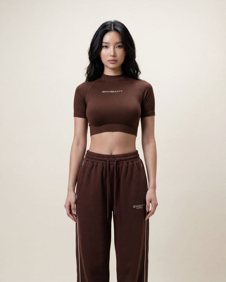 Icon Pants Oversized - Brown