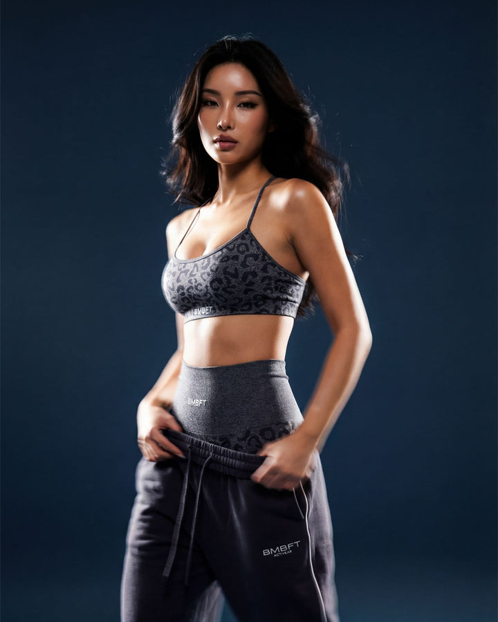 Top Unity Leopard - Acciaio