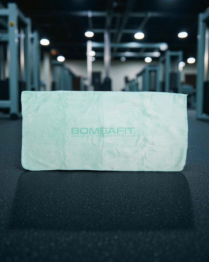 Bombafit Asciugamano da Palestra - Menta