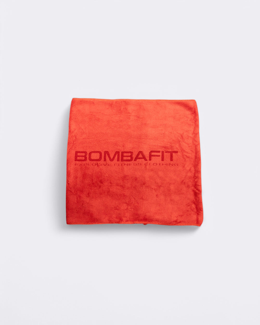 Bombafit Asciugamano da Palestra - Rosso - Bombafit