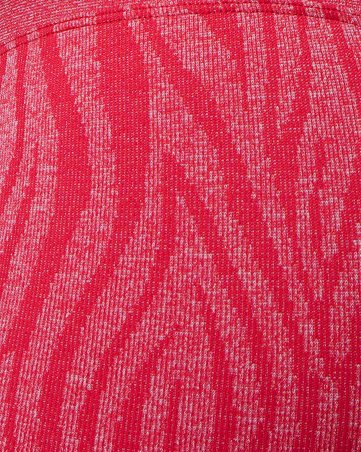 Oasis Leggings Push Zebra - Rosso Aurora