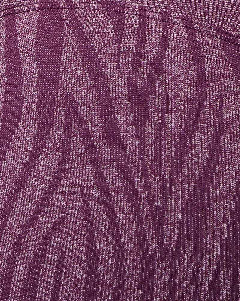 Oasis Leggings Push Zebra - Viola Plum