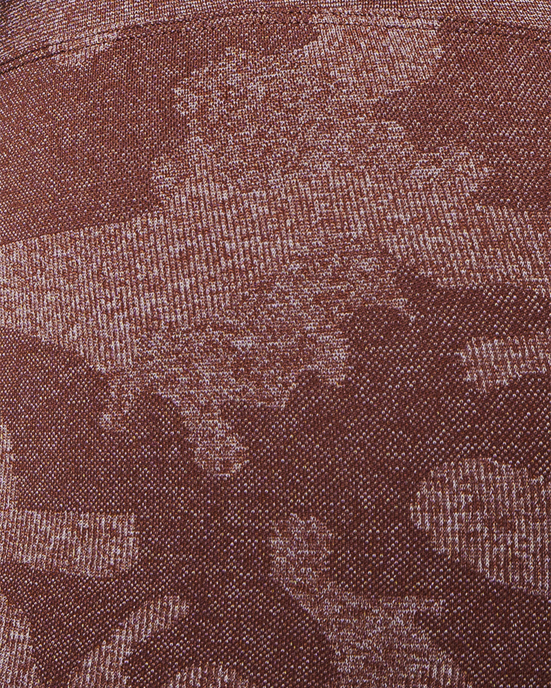 Oasis Leggings Push Up Camo - Marrone