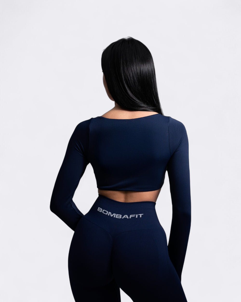 Elevate Long Sleeve - Blu Notte - Bombafit