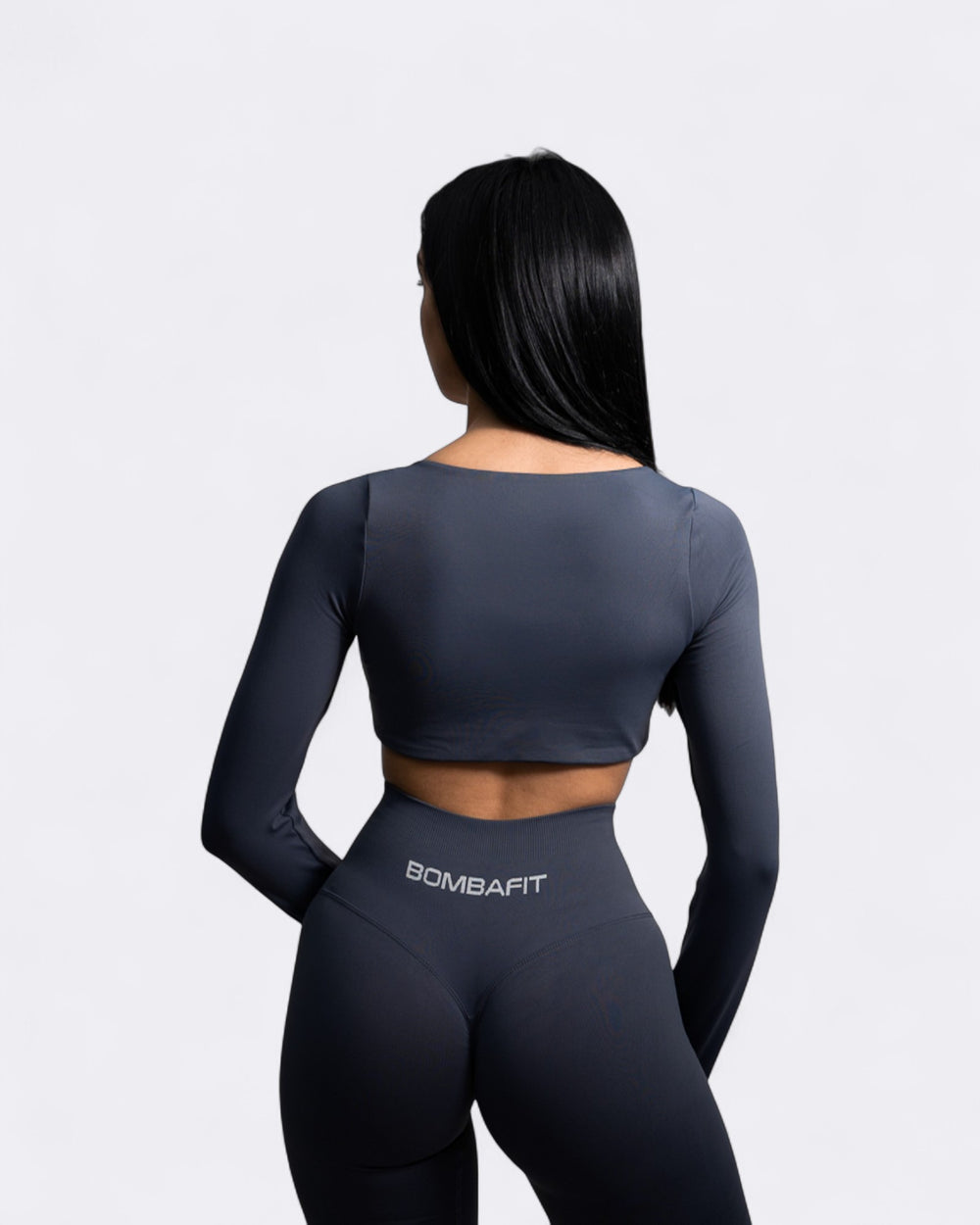 Elevate Long Sleeve - Acciaio - Bombafit