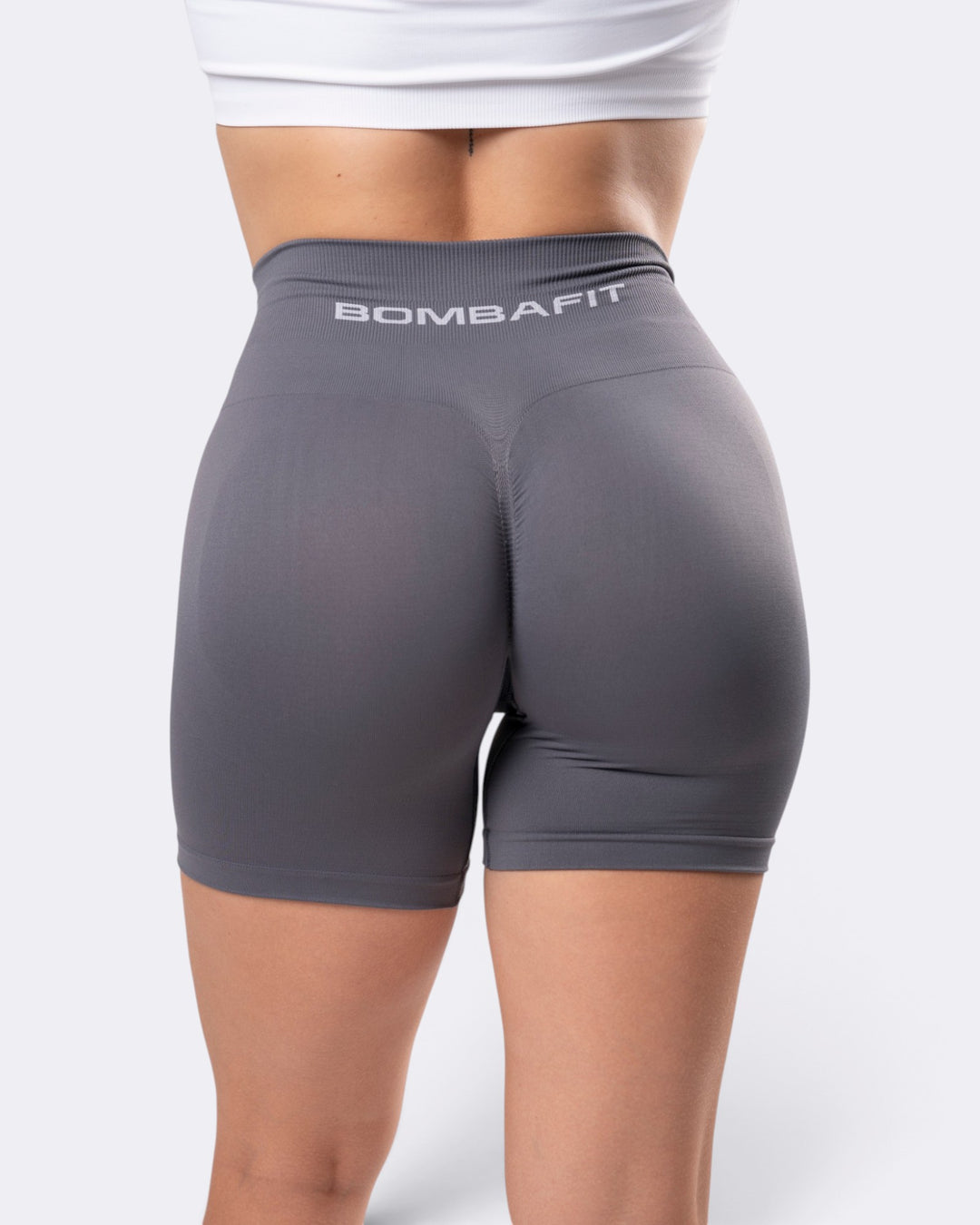 Energy Shorts Leggings Push Up Seamless - Antracite
