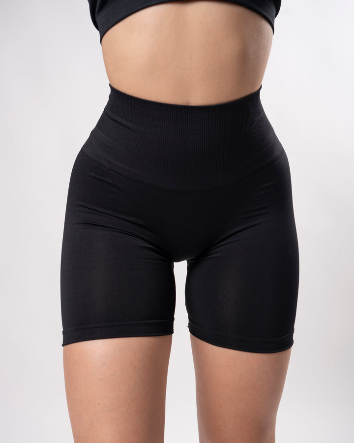 Energy Shorts Leggings Push Up Seamless - Nero