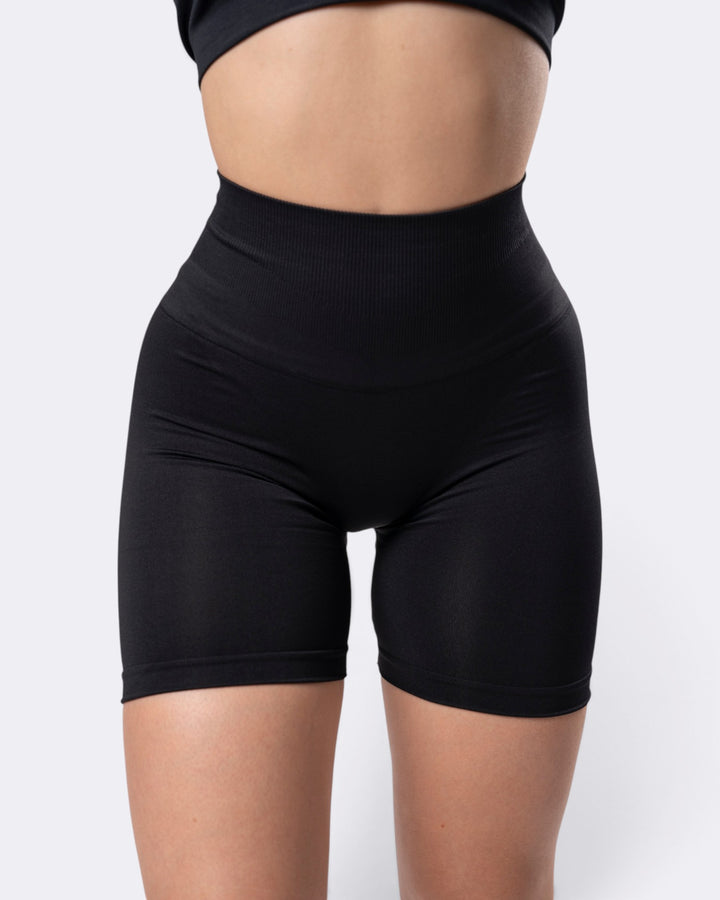 Energy Shorts Leggings Push Up Seamless - Black