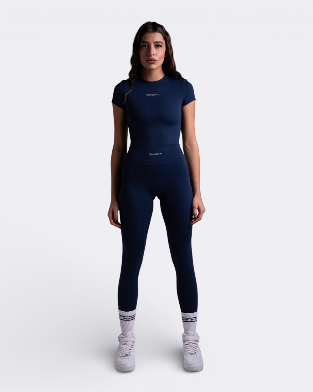 Leggings Hush - Blu Notte - Bombafit