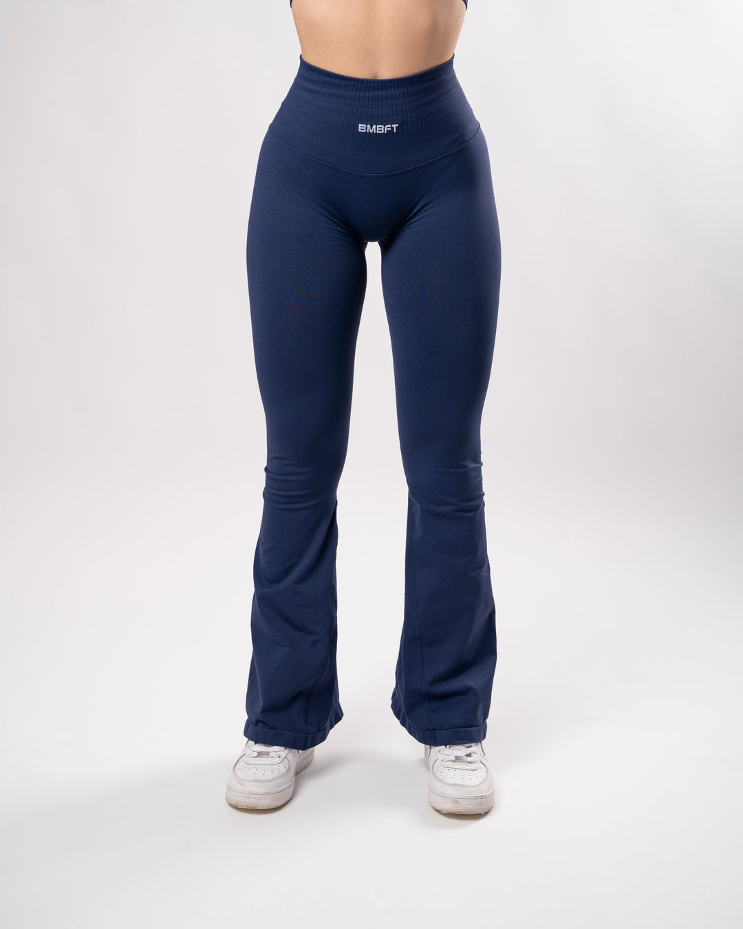 Leggings Oasis Flare Push Up Seamless - Blu Notte