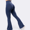 Leggings Oasis Flare Push Up Seamless - Blu Notte