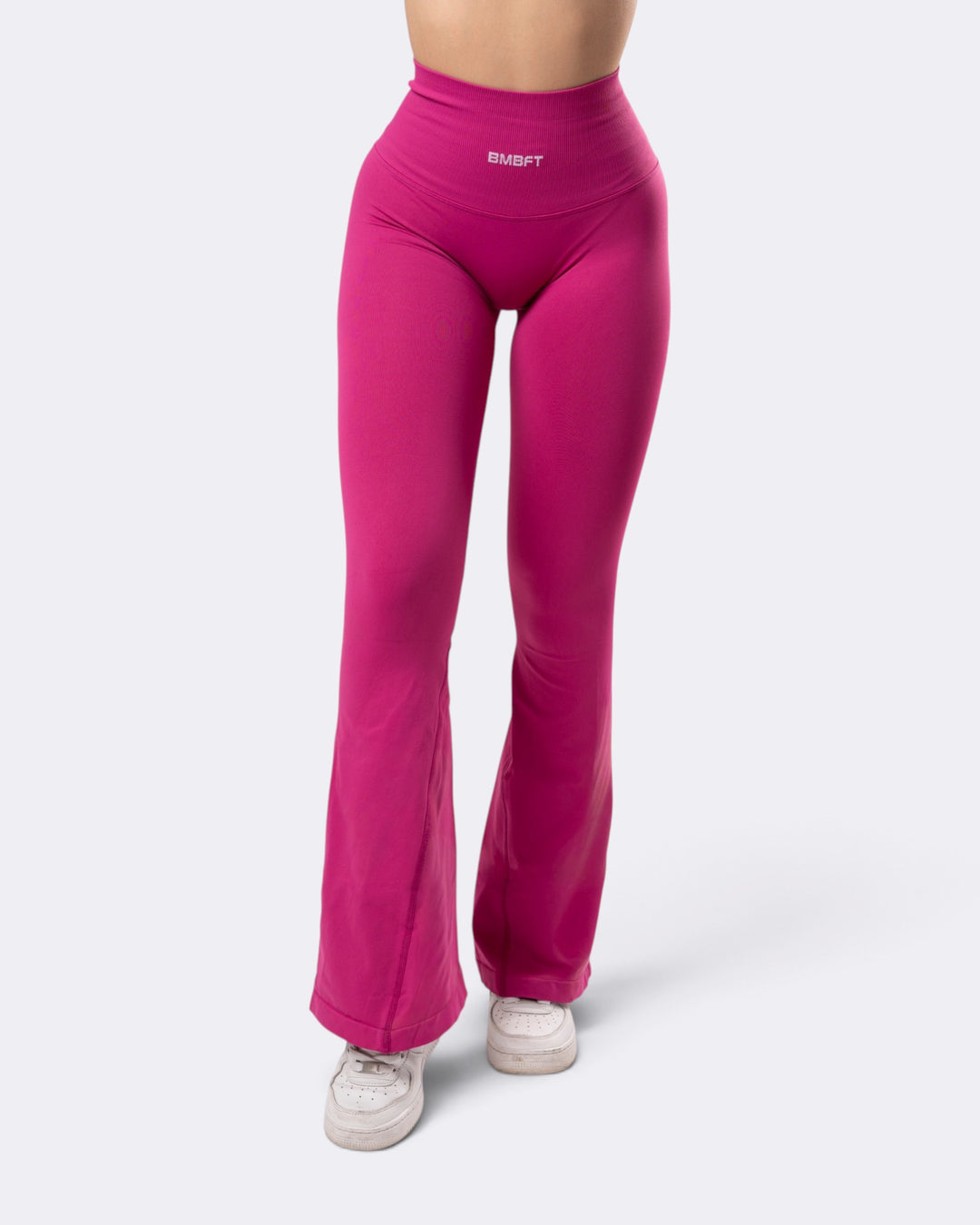 Leggings Oasis Flare Push Up Seamless - Festival Fucsia