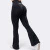 Leggings Oasis Flare Push Up Seamless - Nero