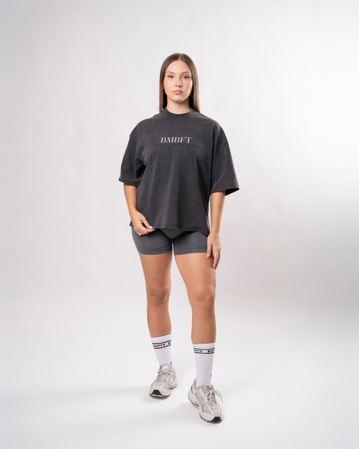 T-shirt Average Sis - Grigio Slavato