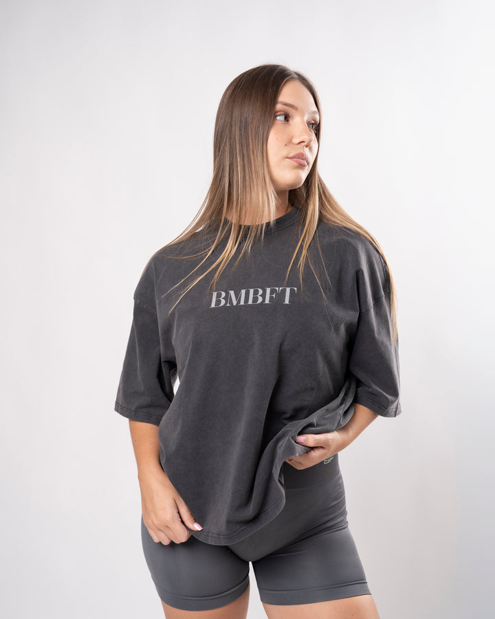T-shirt Average Sis - Grigio Slavato