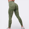Oasis Leggings Push Up Camo - Verde Militare
