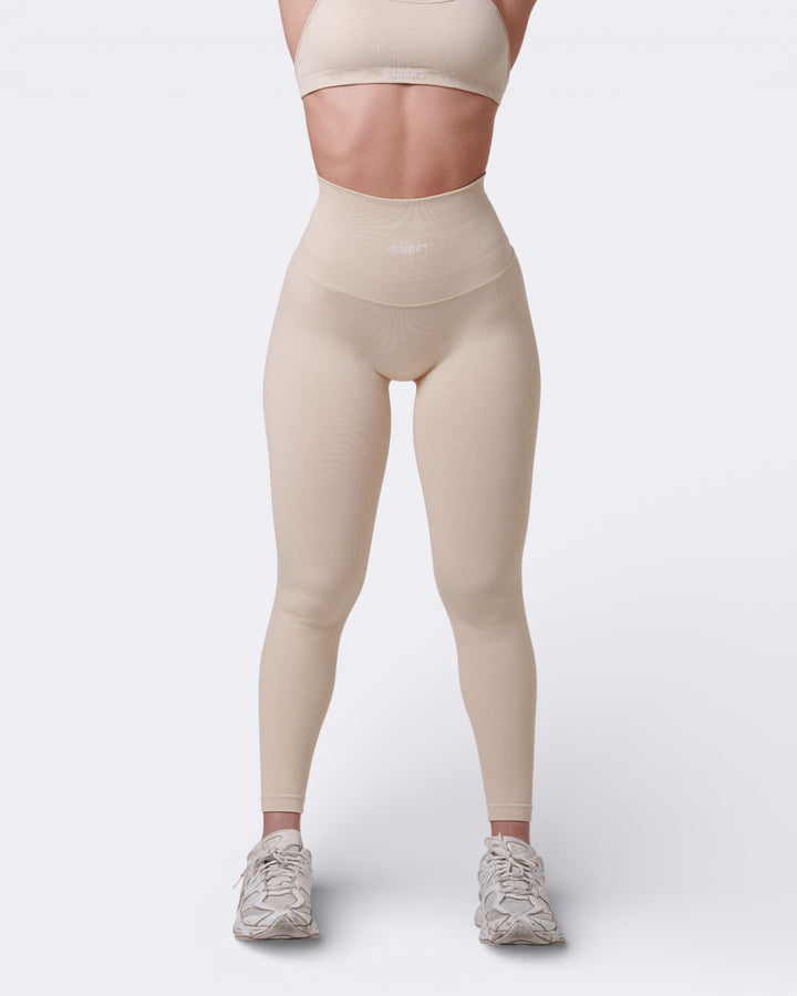 Oasis Leggings Push Up Leopard - Beige