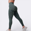 Oasis Leggings Push Up Leopard - Verde Scuro