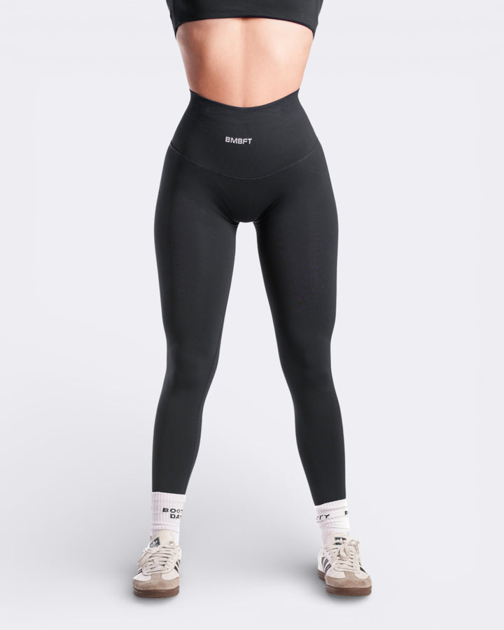 Oasis High Band Leggings Push Up - Nero