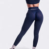 Oasis High Band Leggings Push Up - Blu Notte