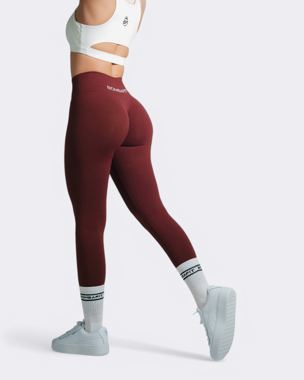 Oasis Leggings Push Up - Bordeaux - Bombafit