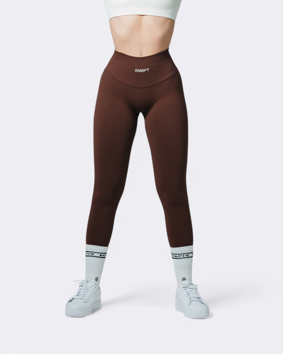 Oasis Leggings Push Up - Marrone