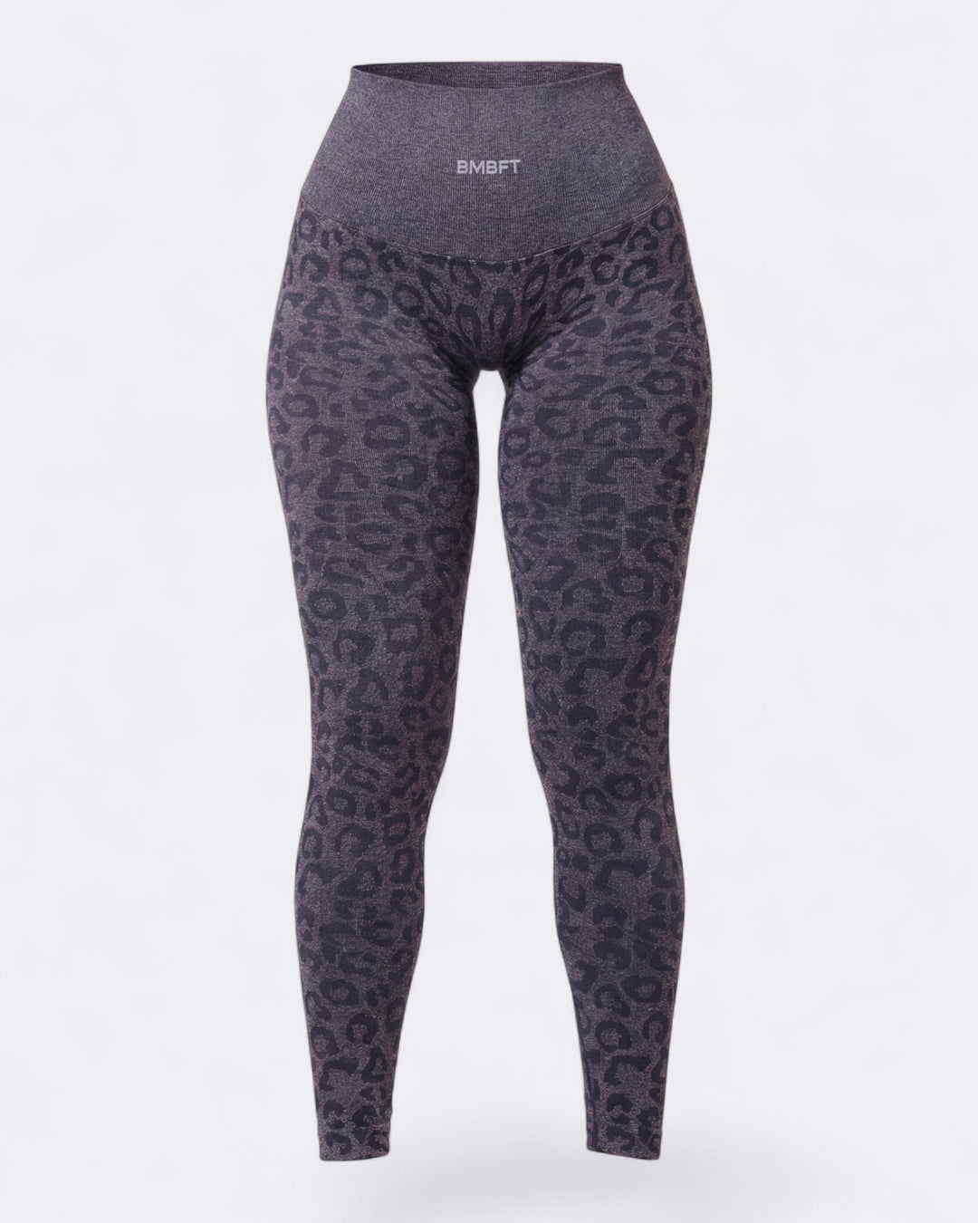 Oasis Leggings Push Up Leopard - Acciaio