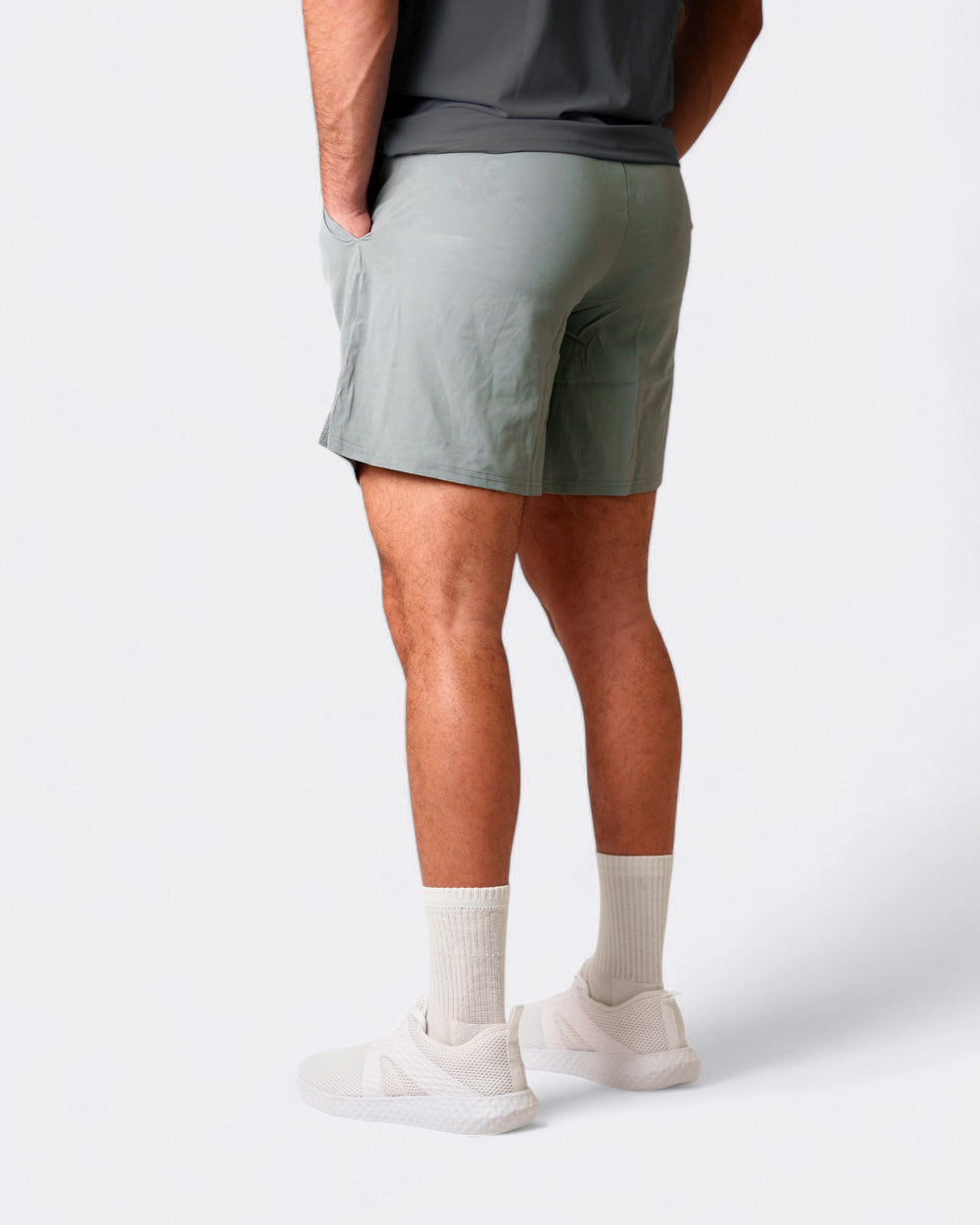 Pantaloncino Lift Uomo - Grigio - Bombafit