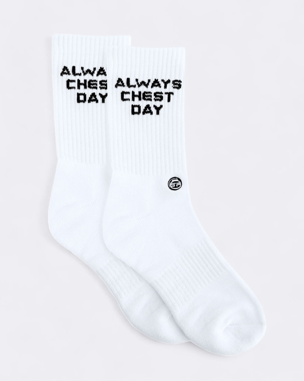 Socks Chest Day - Bianco - Bombafit