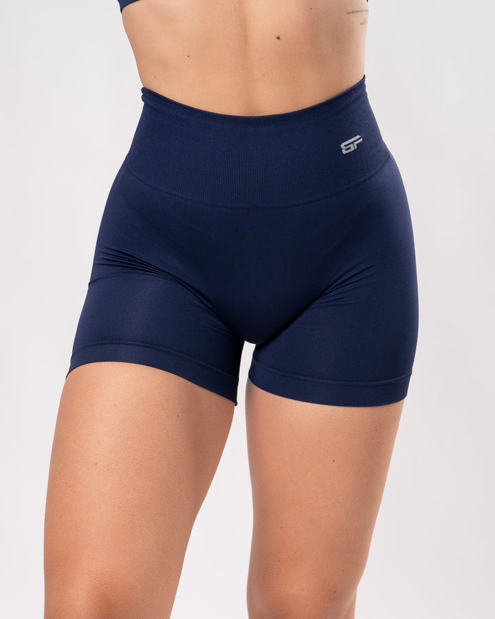 Everyday Shorts Leggings Seamless - Blu Notte