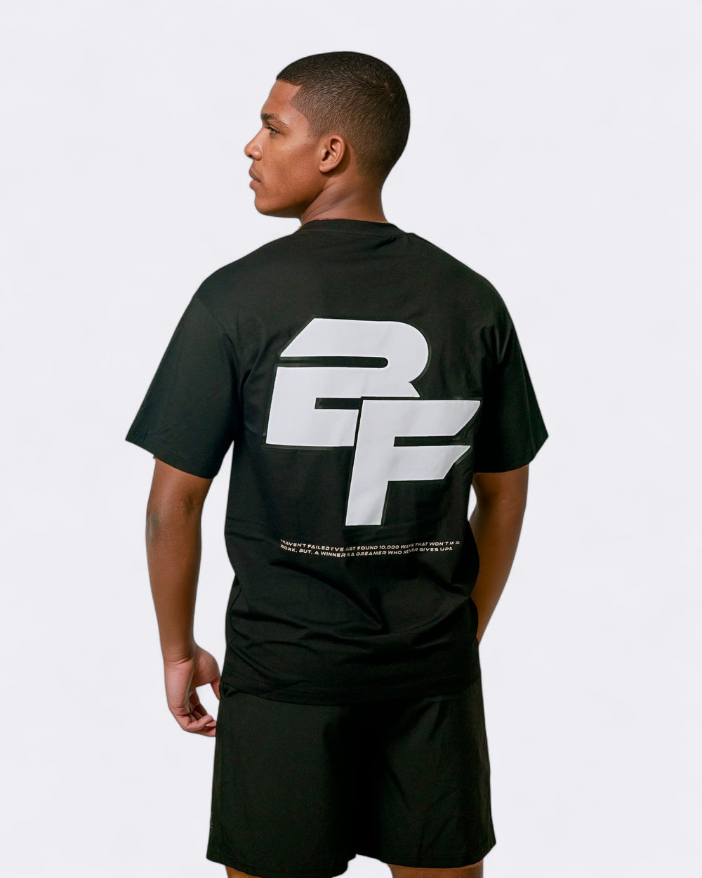 T-shirt Back BF - Nero - Bombafit