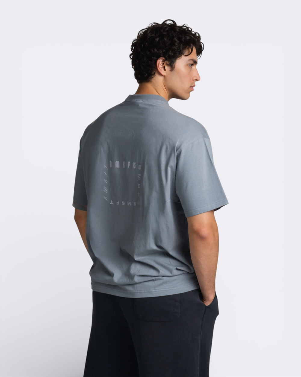 T-shirt Solid - Grigio Soft - Bombafit