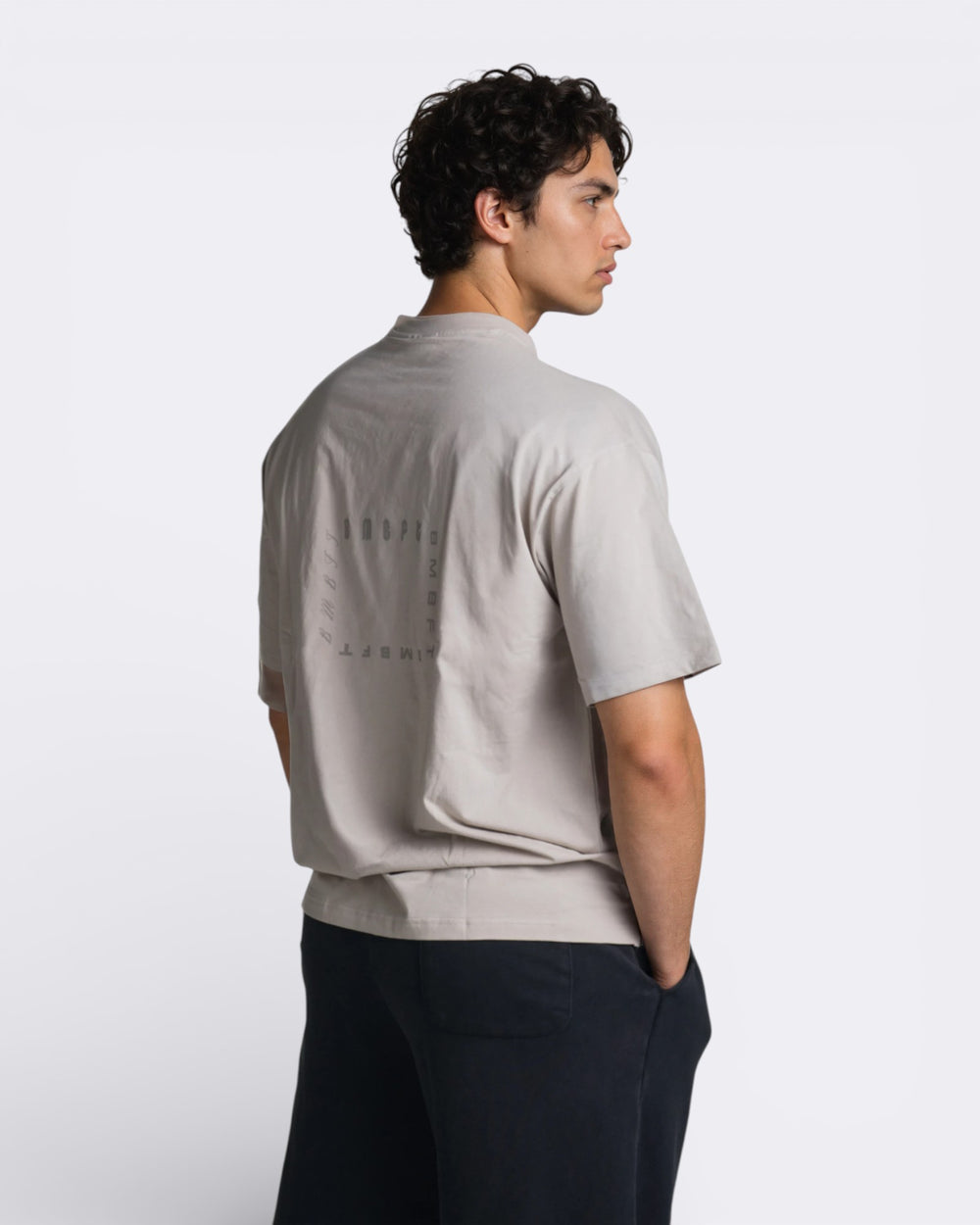T-shirt Solid - Beige - Bombafit
